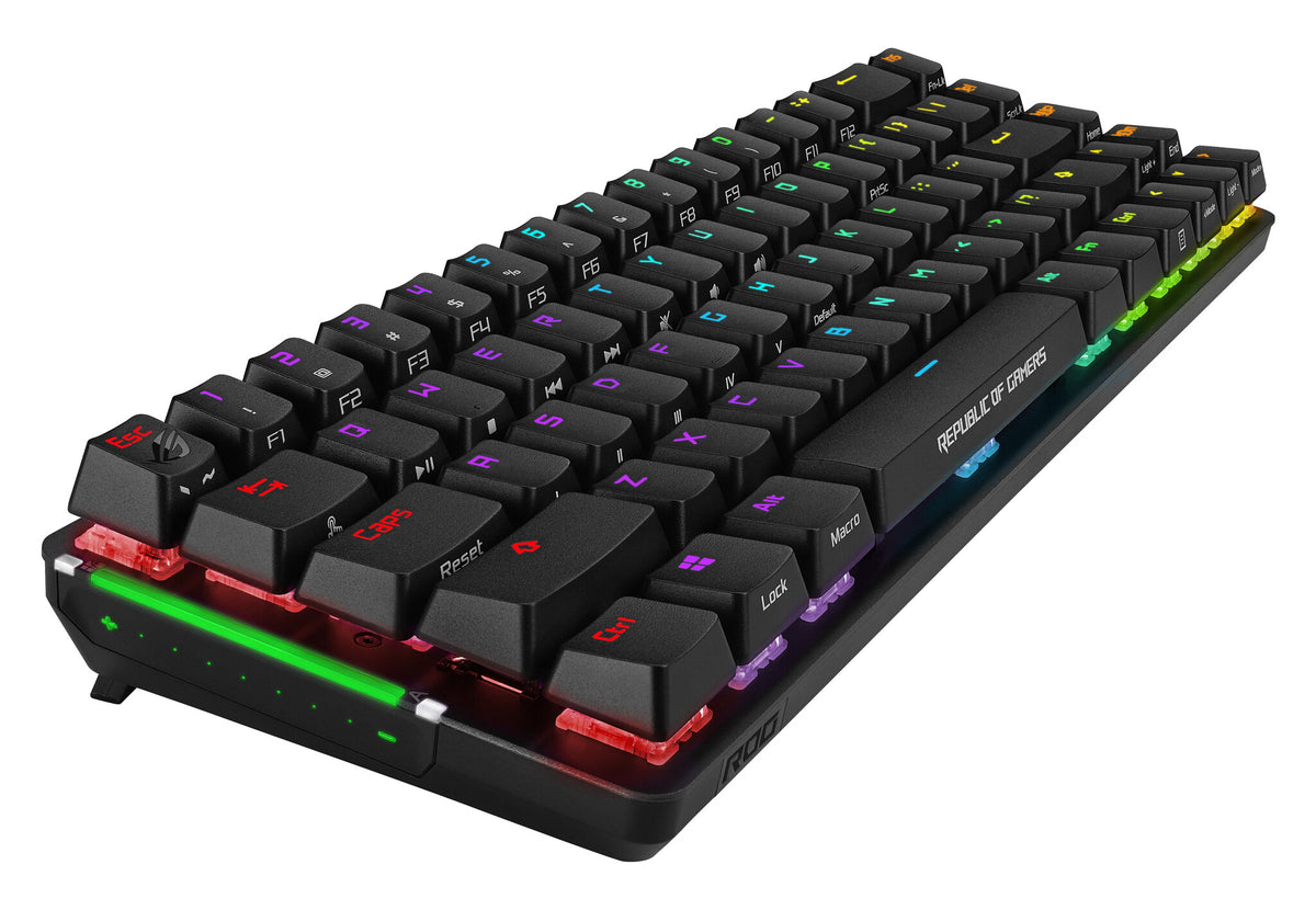 ASUS ROG Falchion - USB Wired + RF Wireless RGB Mechanical Keyboard in Black (QWERTY UK)