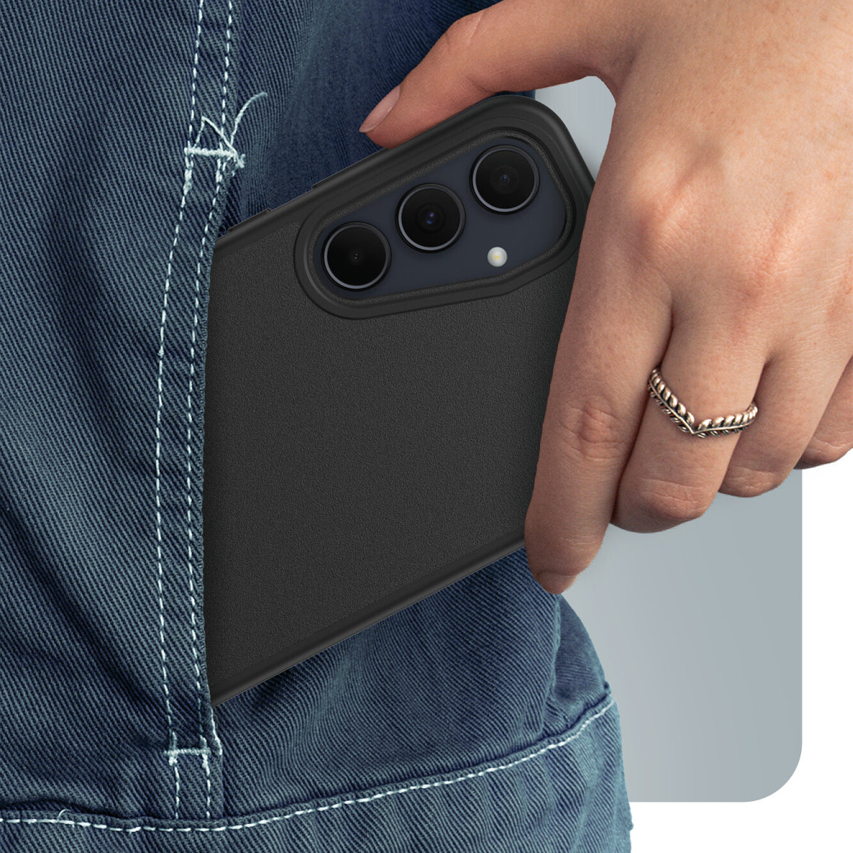 OtterBox React Series for Galaxy A35 (5G) in Black