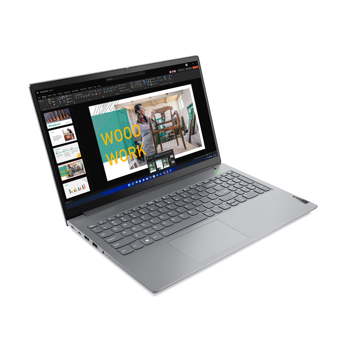 Lenovo ThinkBook 15 G4 IAP Laptop  - 39.6 cm (15.6&quot;) - Intel® Core™ i5-1235U - 8 GB DDR4-SDRAM - 256 GB SSD - Wi-Fi 6 - Windows 11 Pro - Grey