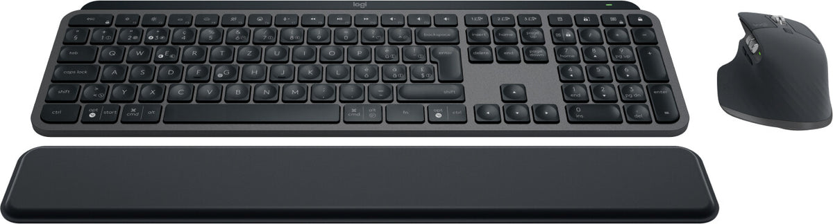 Logitech MX Keys S Combo - RF Wireless + Bluetooth keyboard (QWERTZ Swiss) & Mouse in Graphite