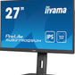 iiyama ProLite XUB2790QSUH-B1 - 68.6 cm (27") - 2560 x 1440 pixels 4K Ultra HD LED Monitor