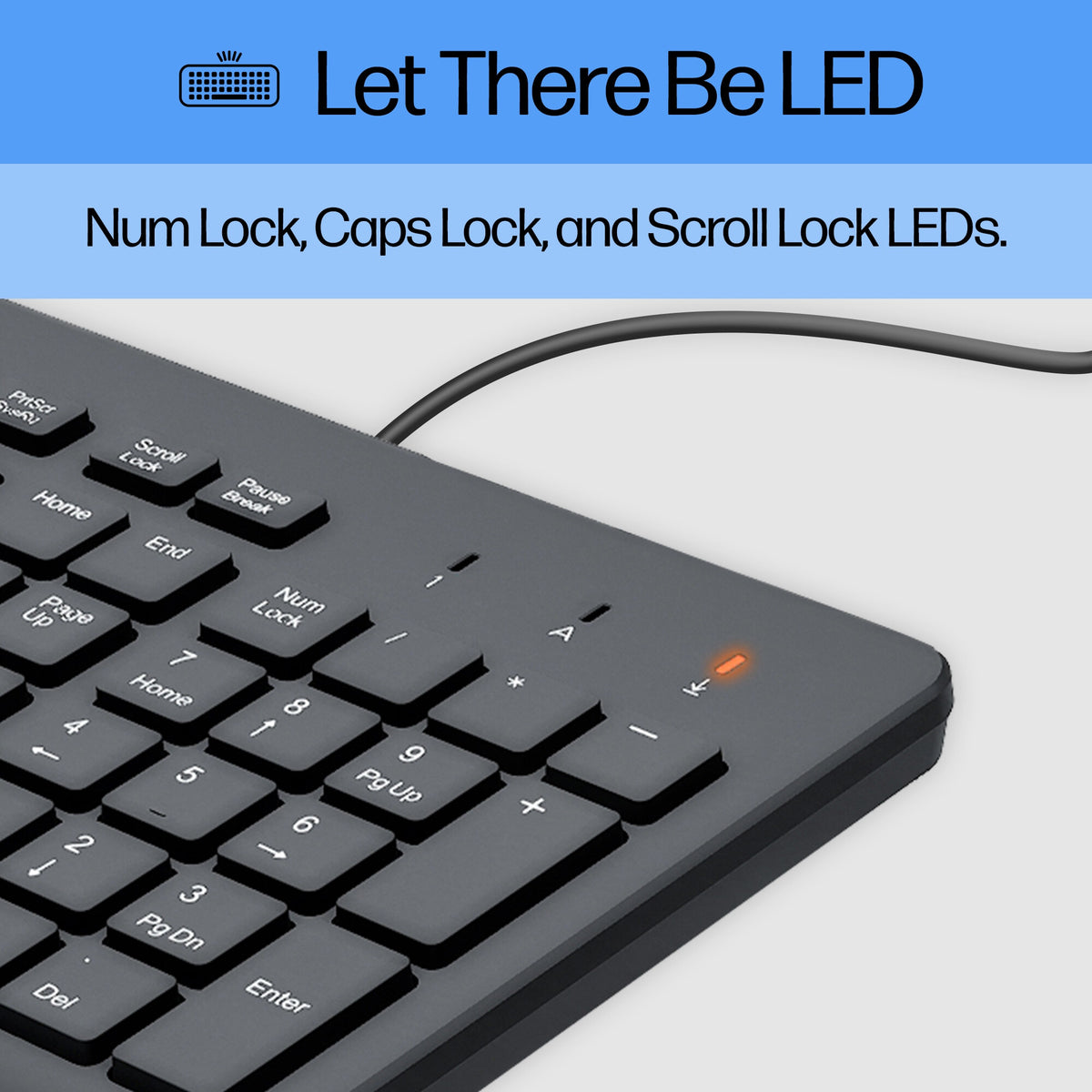 Hewlett Packard 150 - USB Wired Keyboard