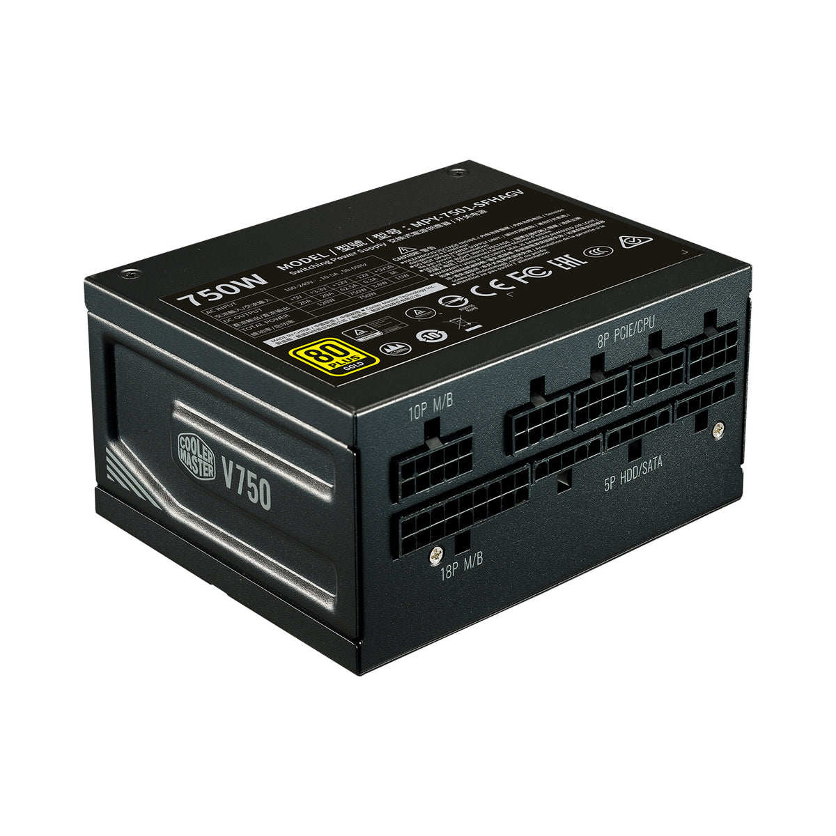 Cooler Master V750 SFX - 750W 80+ Gold Fully Modular Power Supply Unit