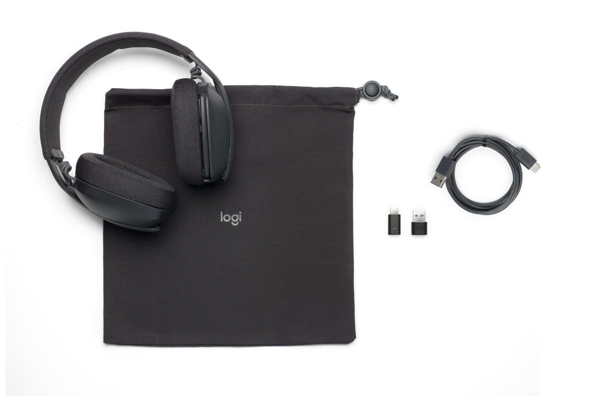 Logitech Zone Vibe Wireless - Wireless Headset for Graphite