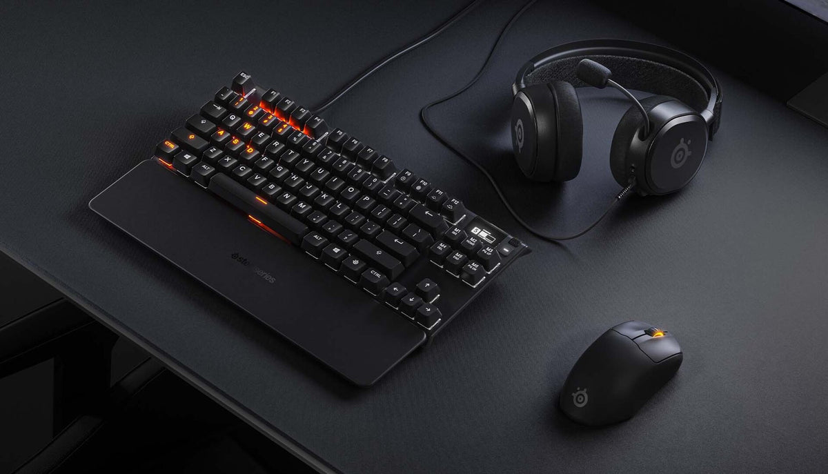 Steelseries Prime mini - Right-hand RF Wireless Optical Mouse in Black - 18,000 DPI