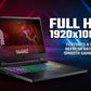 Acer Nitro 5 AN517-55 Gaming Laptop - 43.9 cm (17.3") - Intel Core i7-12650H - 16GB DDR4-SDRAM - 1TB SSD - NVIDIA GeForce RTX 4050 - Wi-Fi 6 - Windows 11 Home - Black