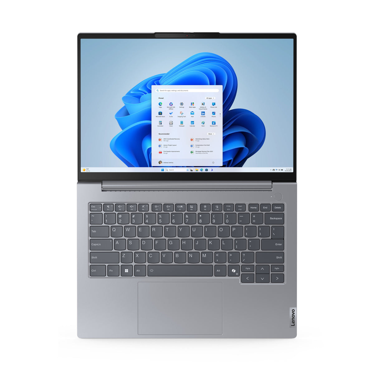 Lenovo ThinkBook 14 G7 IML Laptop - 35.6 cm (14") - Intel Core Ultra 5 125U - 16 GB DDR5-SDRAM - 512 GB SSD - Wi-Fi 6E - Windows 11 Pro - Grey