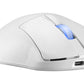 ASUS ROG Keris II Ace Wireless AimPoint - RF Wireless + Bluetooth + USB Type-A Optical Mouse in White - 42,000 DPI