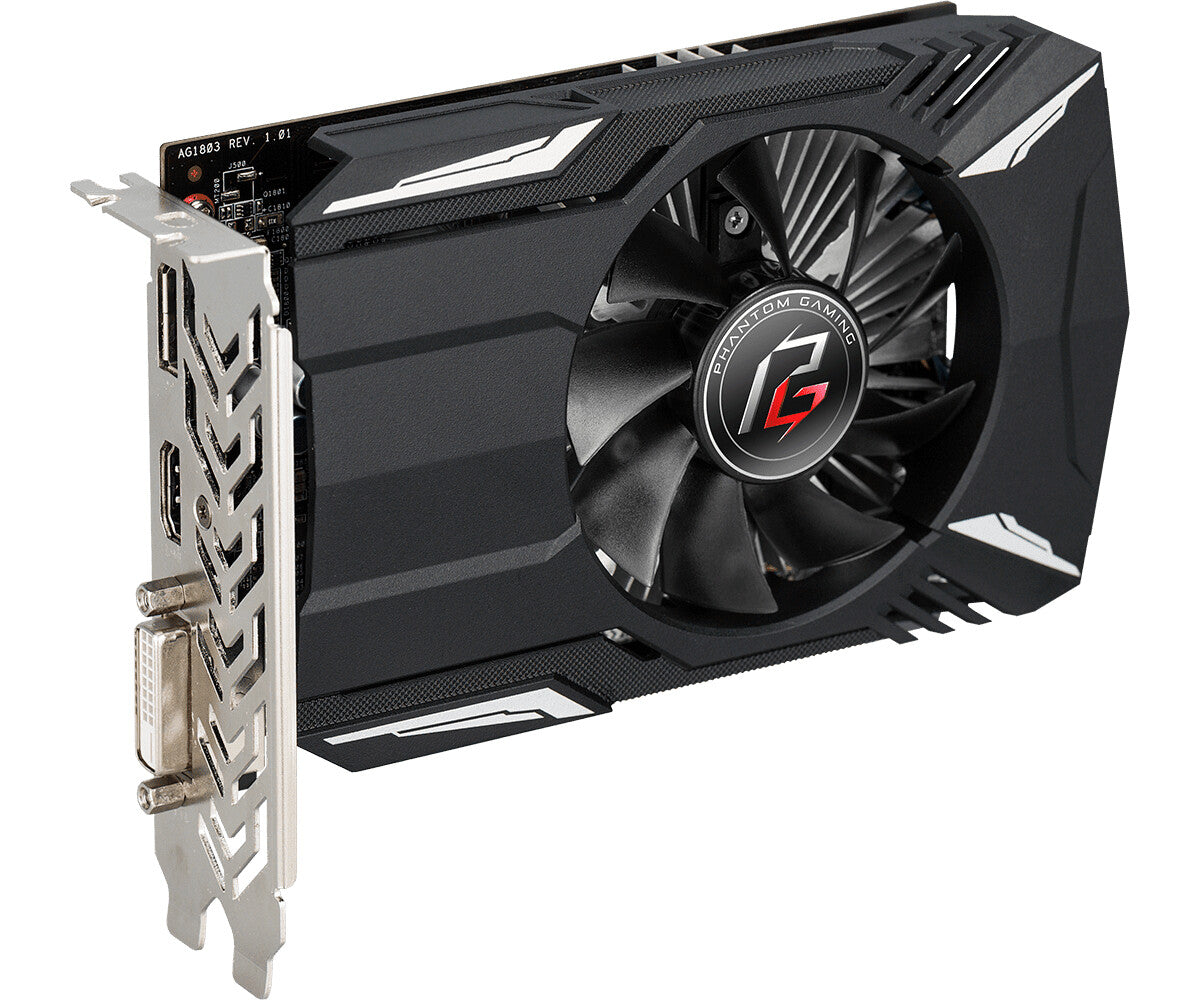 Asrock Phantom Gaming - AMD 4 GB GDDR5 Radeon RX550 graphics card