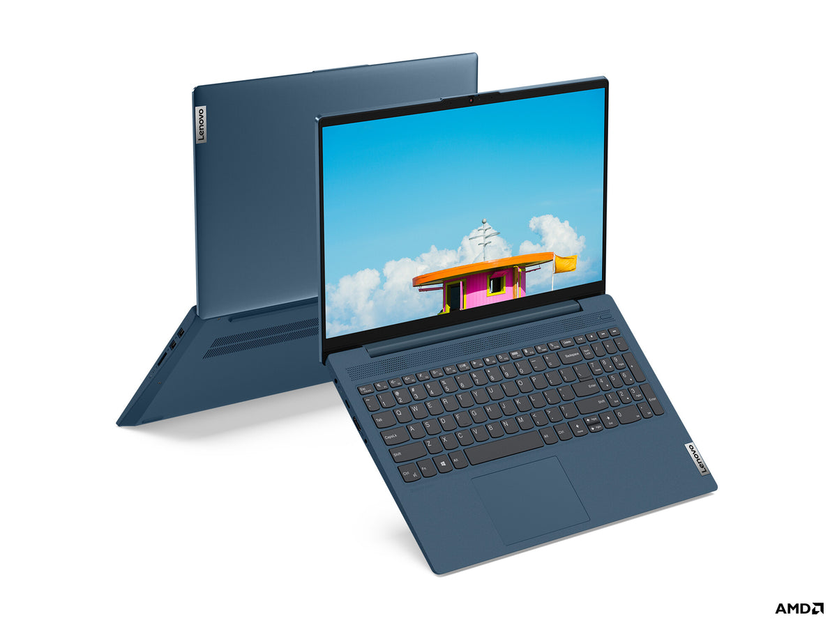 Lenovo IdeaPad 5 Laptop - 39.6 cm (15.6") - AMD Ryzen™ 7 5700U - 8 GB DDR4-SDRAM - 512 GB SSD - Wi-Fi 5 - Windows 11 Home in S mode - Blue