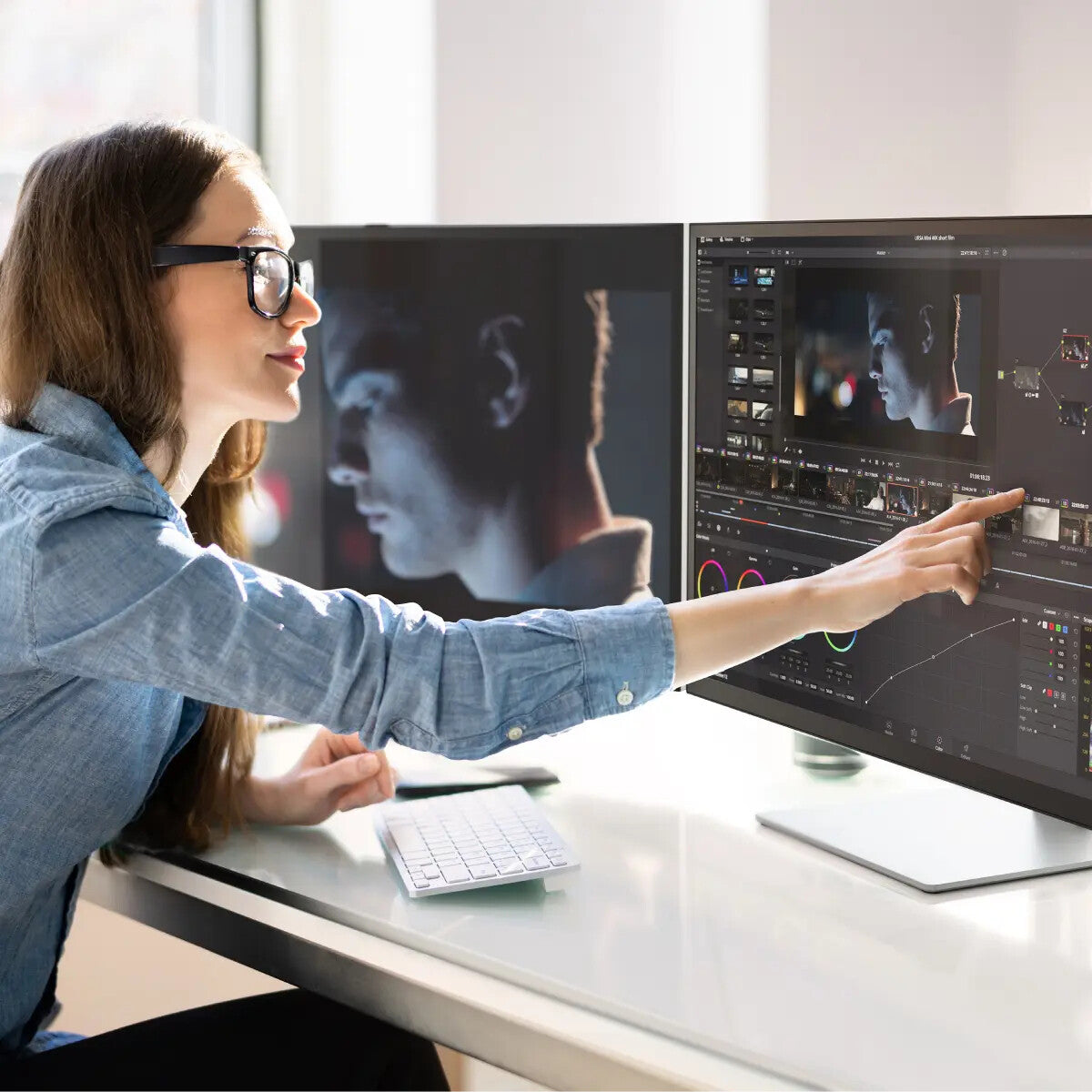 ALOGIC 32C4KPDWT - 81.3 cm (32") - 3840 x 2160 pixels - 4K Ultra HD LED Touchscreen Monitor