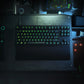 Razer Huntsman V2 TKL - USB Wired RGB Opto-mechanical Keyboard in Black (QWERTY UK)
