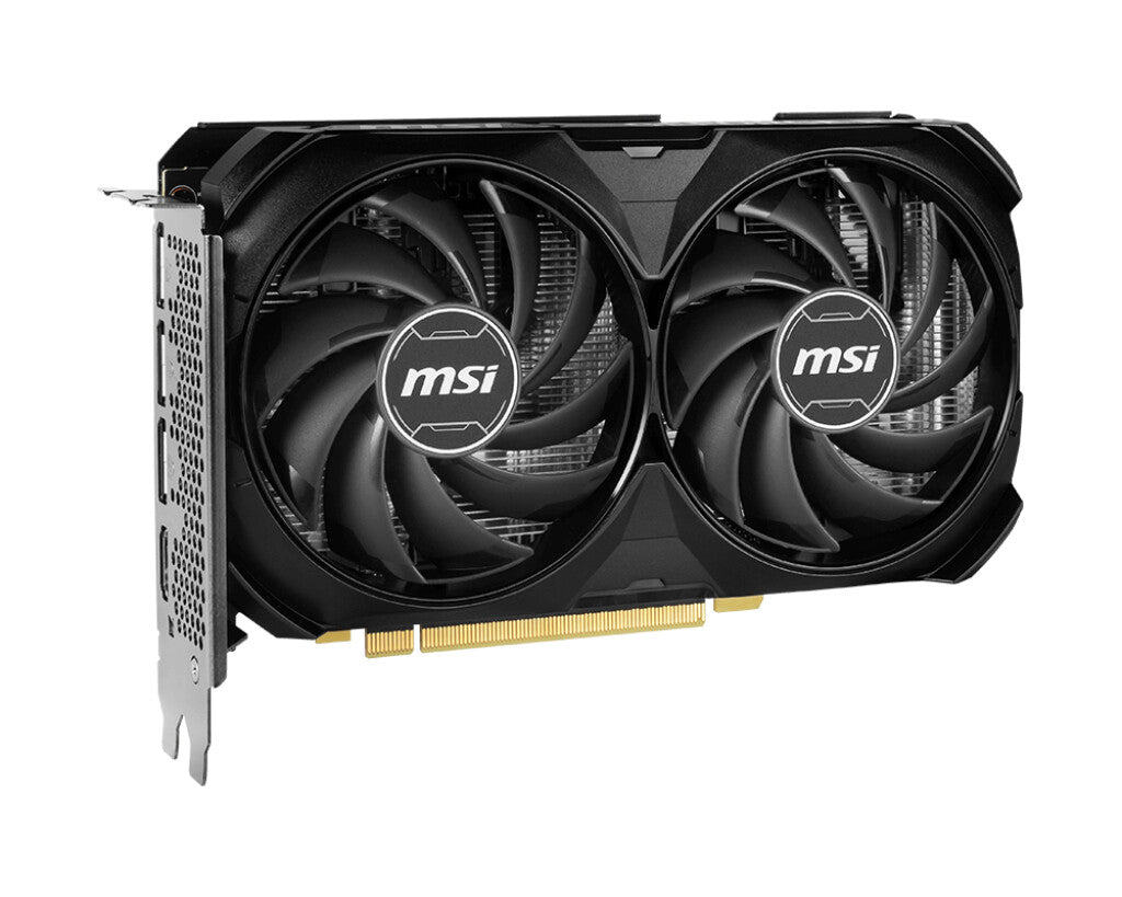 MSI VENTUS 2X BLACK OC - NVIDIA 16 GB GDDR6 GeForce RTX 4060 TI graphics card