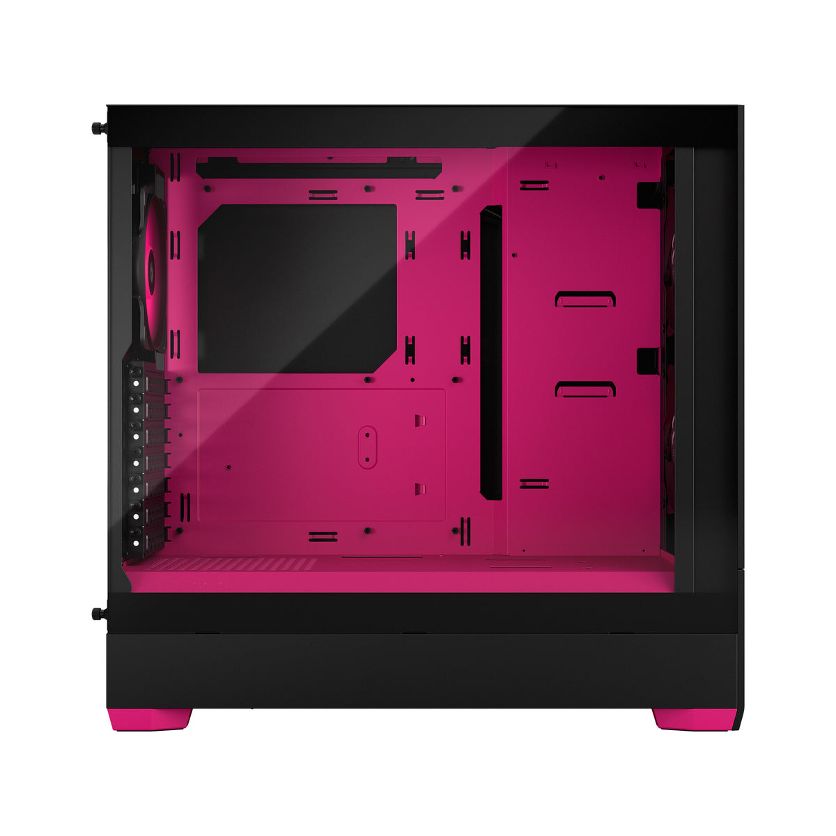 Fractal Design Pop Air - ATX Mid Tower Case in Black / Magenta