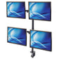 Manhattan 461566 - Desk monitor mount for 33 cm (13") to 81.3 cm (32")