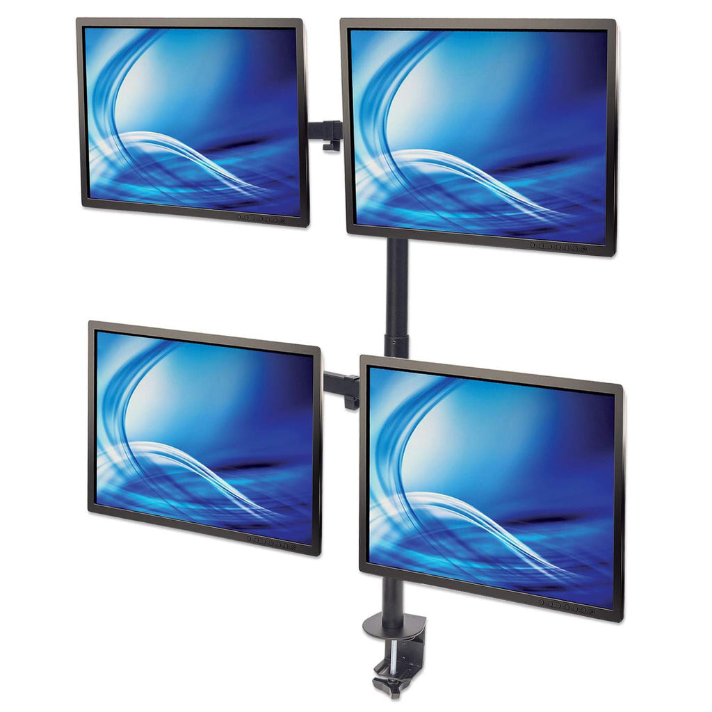 Manhattan 461566 - Desk monitor mount for 33 cm (13") to 81.3 cm (32")