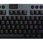 Logitech G - G915 TKL LIGHTSPEED RGB - RF Wireless + Bluetooth RGB Mechanical Gaming Keyboard in Carbon (QWERTY UK)