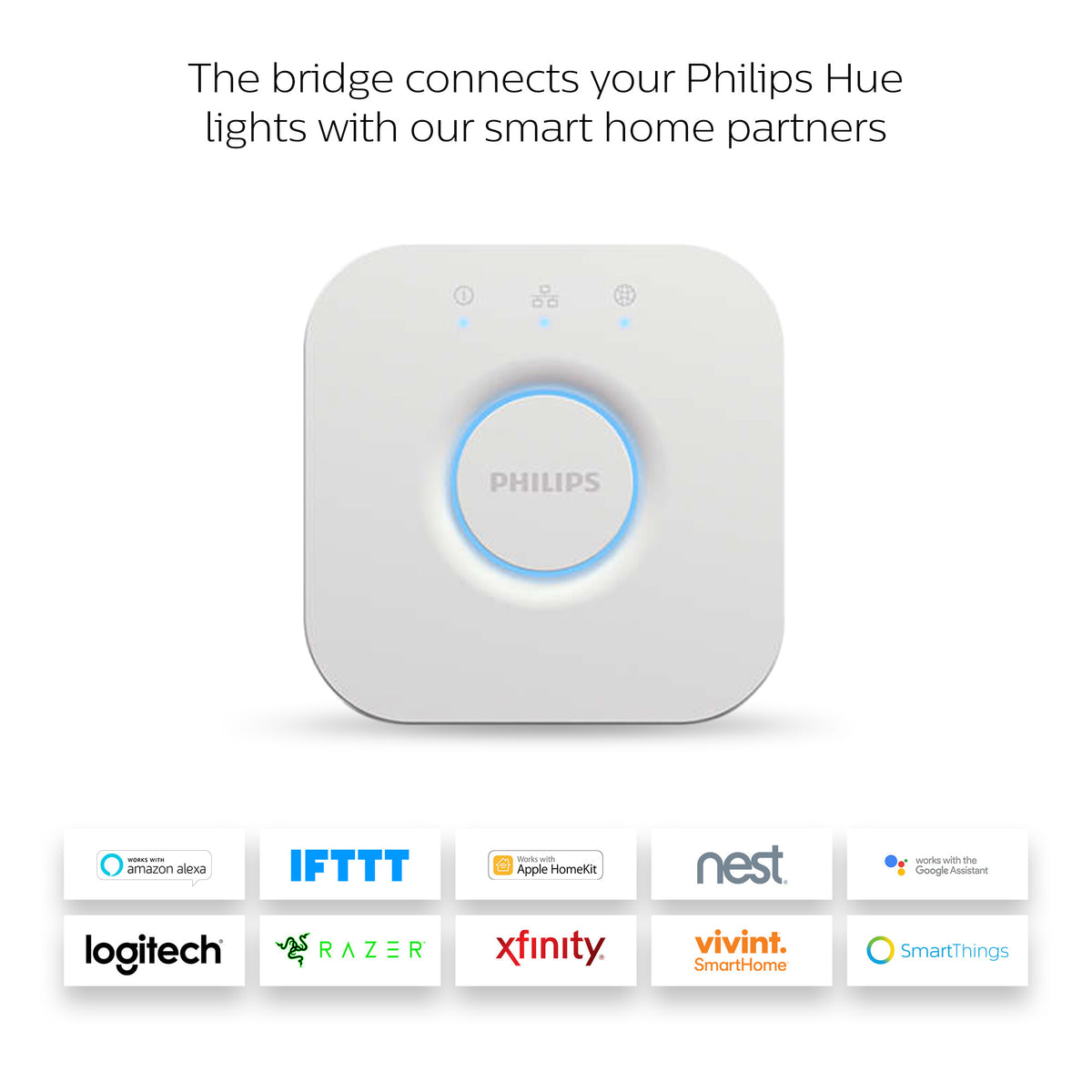 Philips Hue Lily Outdoor Lights Base Kit in Black - White and colour ambience (Pack of 3 & Bridge)