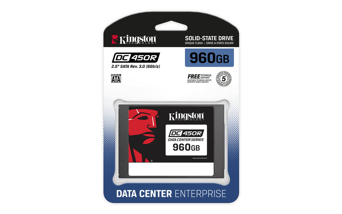 Kingston Technology DC450R - Serial ATA III 3D TLC 2.5" SSD - 960 GB