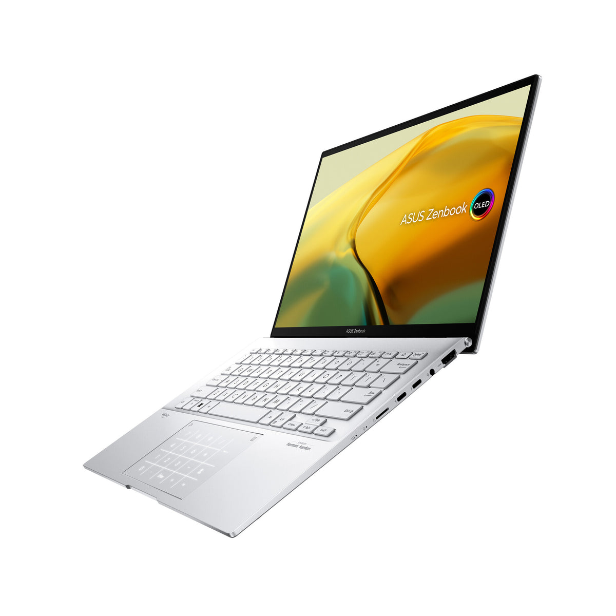ASUS Zenbook 14 OLED Laptop - 35.6 cm (14&quot;) - Touchscreen - Intel® Core™ i9-13900H - 16 GB LPDDR5-SDRAM - 1 TB SSD - Wi-Fi 6E - Windows 11 Home - Silver
