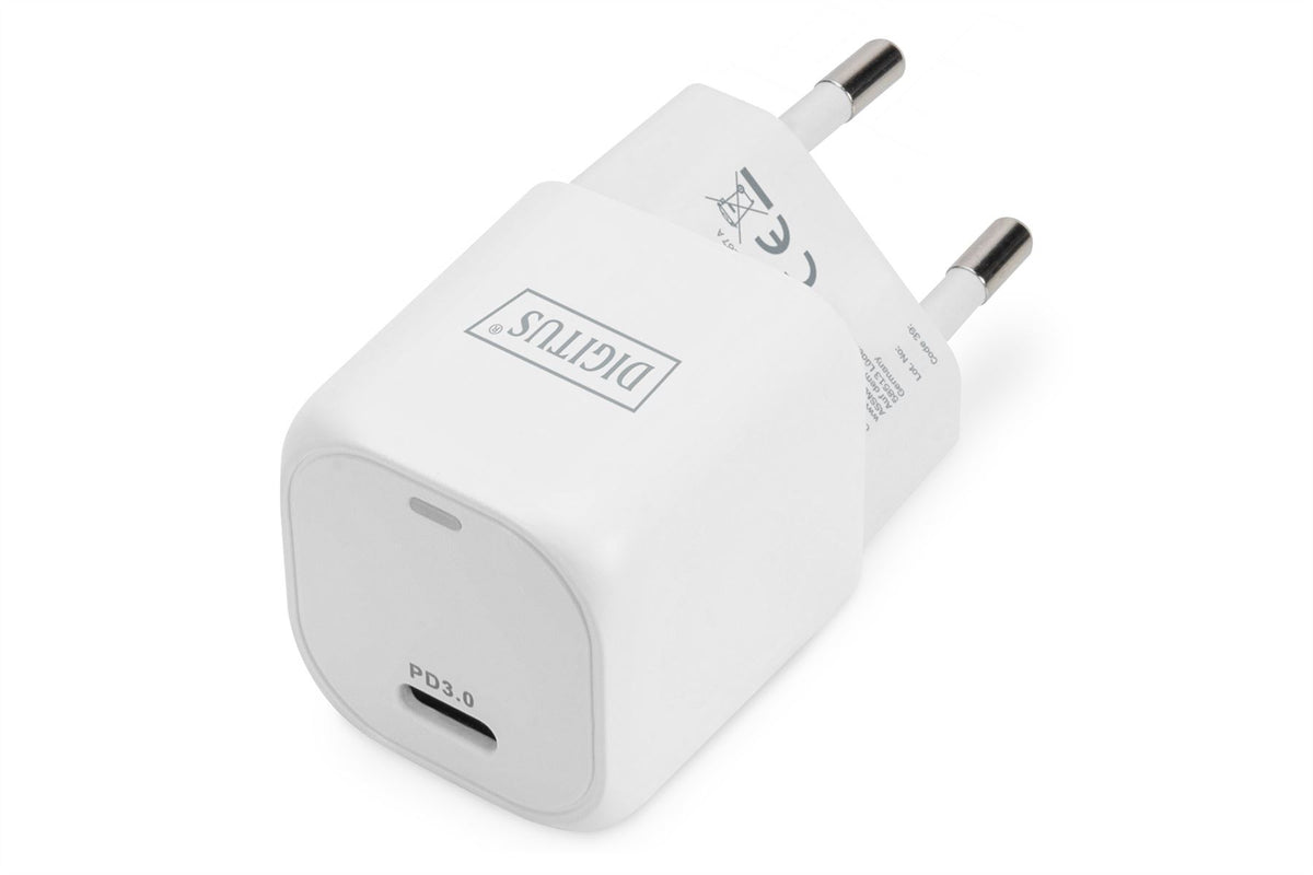 Digitus USB-C™ Mini Charging Adapter, 20W