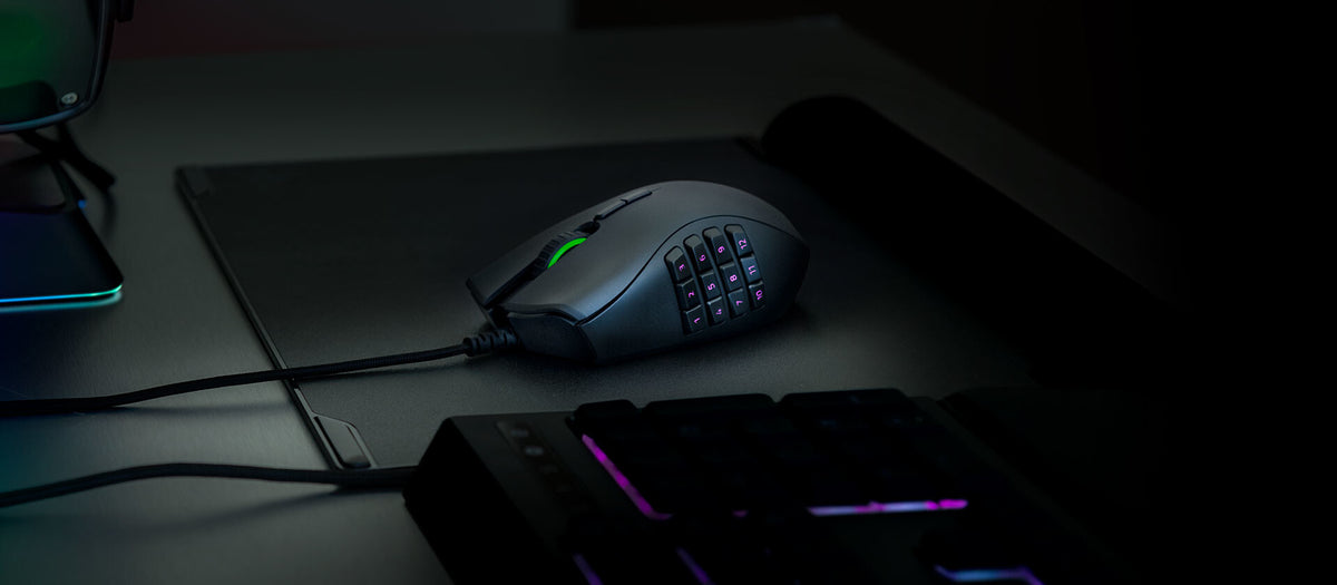 Razer Naga Trinity - USB Type-A Optical Mouse - 16,000 DPI