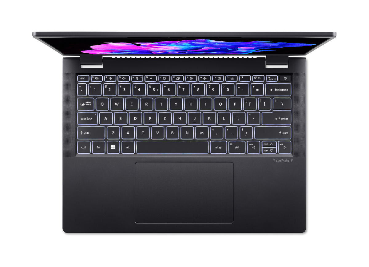 Acer TravelMate P6 Laptop - 35.6 cm (14") - Intel® Core™ i7-1355U - 16 GB LPDDR5-SDRAM - 512 GB SSD - Wi-Fi 6 - Windows 11 Pro - Black