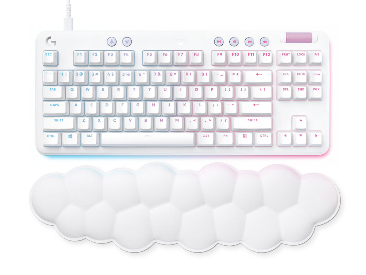 Logitech G - G713 - USB Wired RGB Mechanical Gaming Keyboard in White (QWERTY UK)