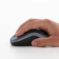 Logitech M185 - RF Wireless Optical Mouse in Black / Red - 1,000 DPI