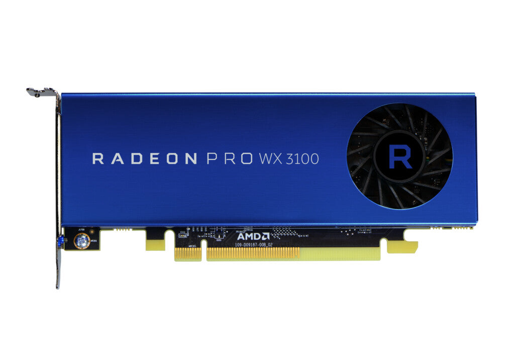 AMD 4 GB GDDR5 Radeon Pro WX 3100 graphics card