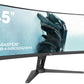 iiyama G-MASTER RED EAGLE  - 114.3 cm (45") - 5120 x 1440 pixels Dual QHD LED Monitor
