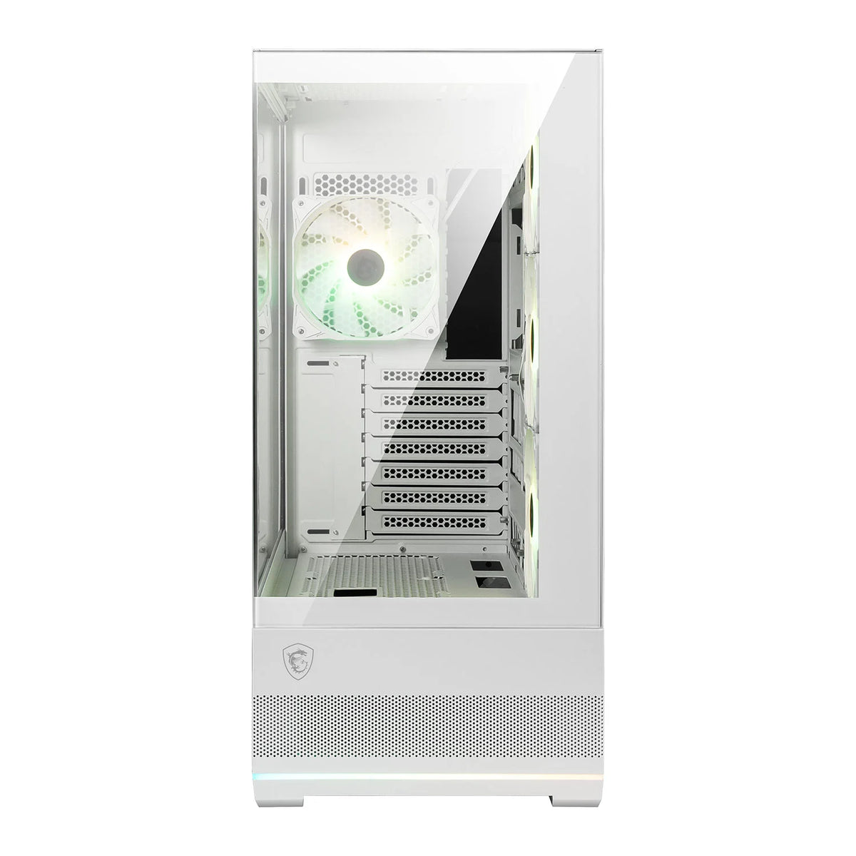 MSI MAG PANO 110R PZ - Tempered Glass ATX Mid-Tower in White