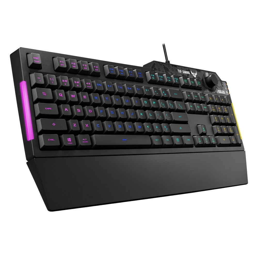 ASUS TUF Gaming K1 RGB - USB Wired RGB Gaming Keyboard in Black