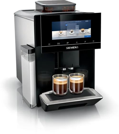 Siemens TQ903GB9 Fully Automatic Bean To Cup Coffee Machine in Stainless Steel