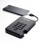iStorage diskAshur PRO2 - Encrypted External solid state drive in Graphite - 1 TB