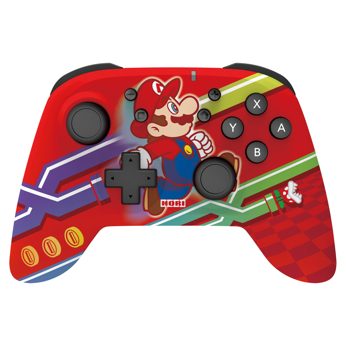 Hori HORIPAD - Bluetooth Wireless Gaming Controller for Nintendo Switch - Super Mario