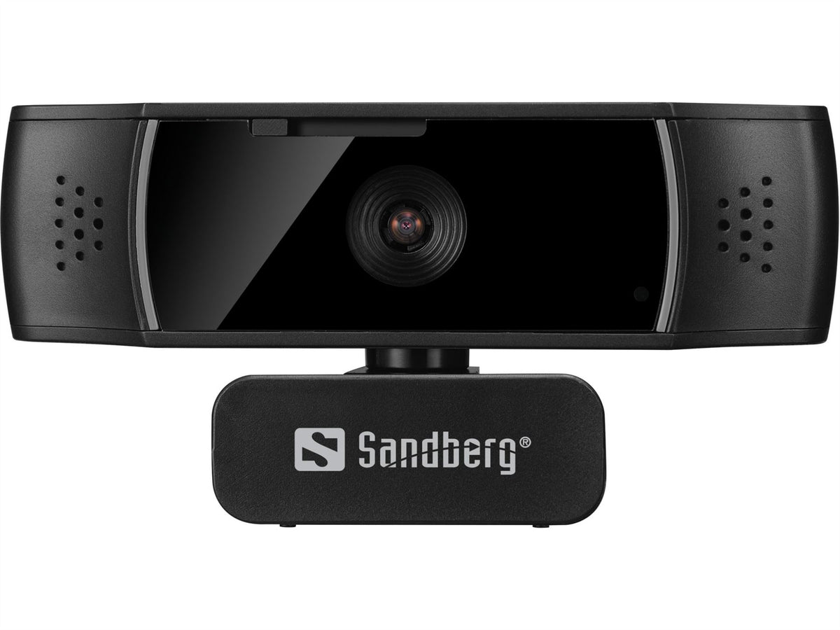 Sandberg USB Autofocus DualMic webcam 2.07 MP 1920 x 1080 pixels USB 2.0 Black