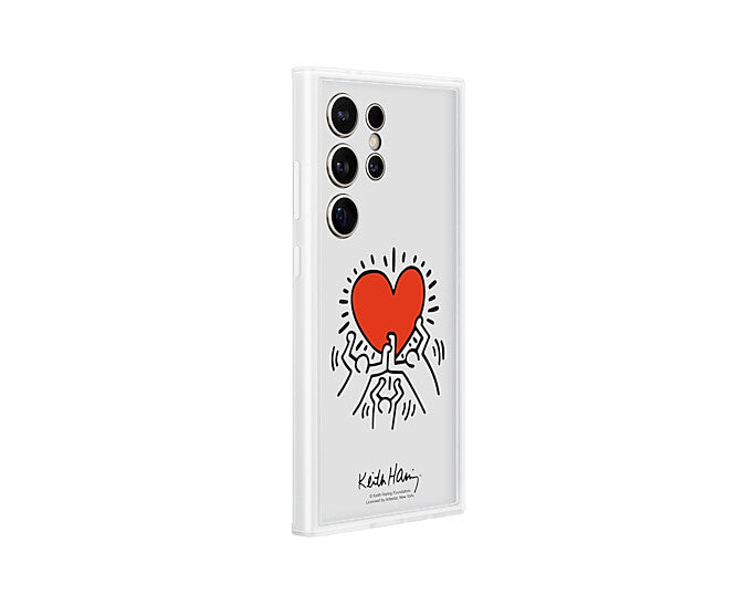 Samsung "Keith Haring" Suit Case for Galaxy S24 Ultra in Transparent