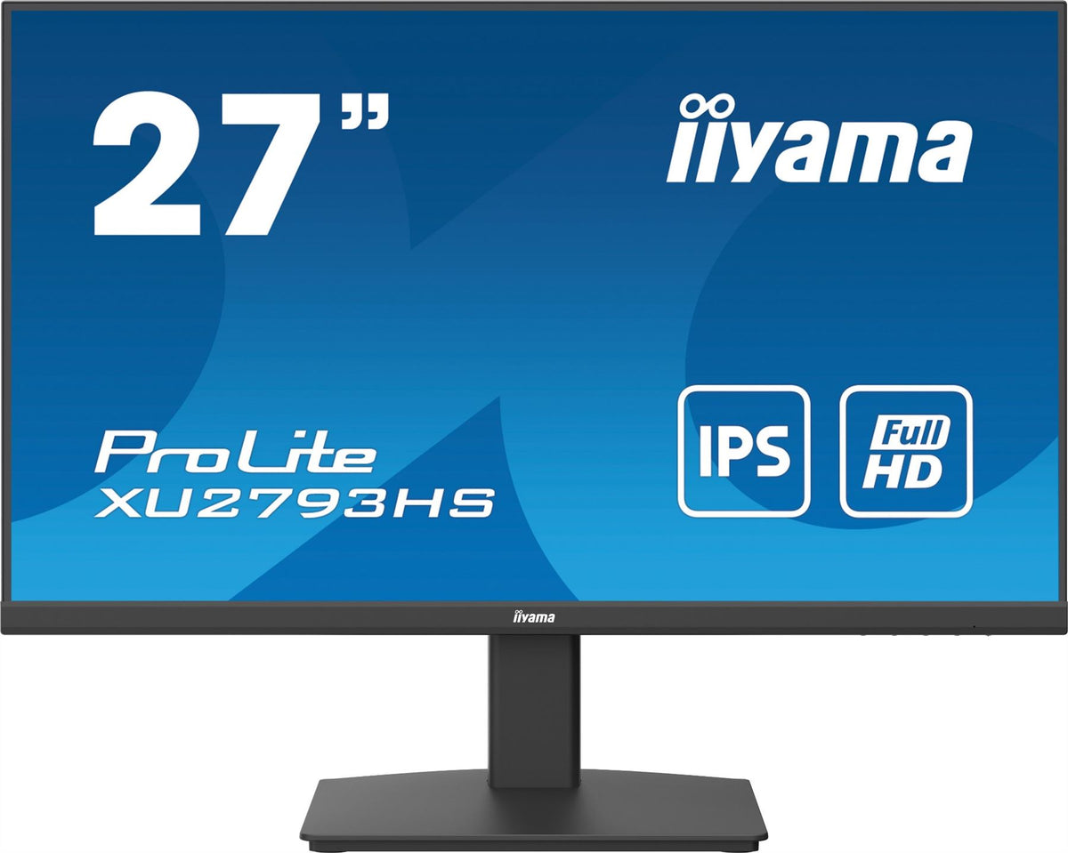 iiyama ProLite 68.6 cm (27&quot;) 1920 x 1080 pixels Full HD LED Black Monitor
