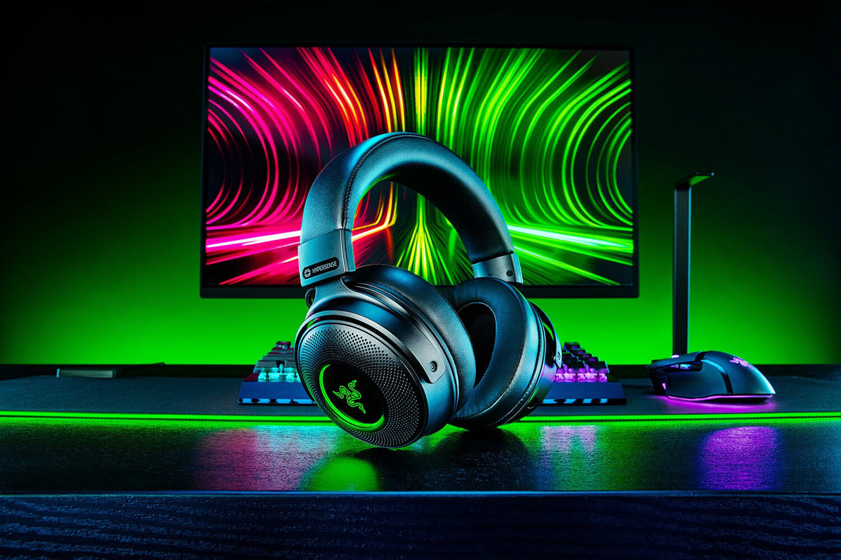 Razer Kraken V3 Pro - USB Type-A Wired & Wireless Gaming Headset in Black
