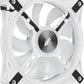 Corsair iCUE QL120 - Computer Case Fan in White - 120mm (Pack of 3)