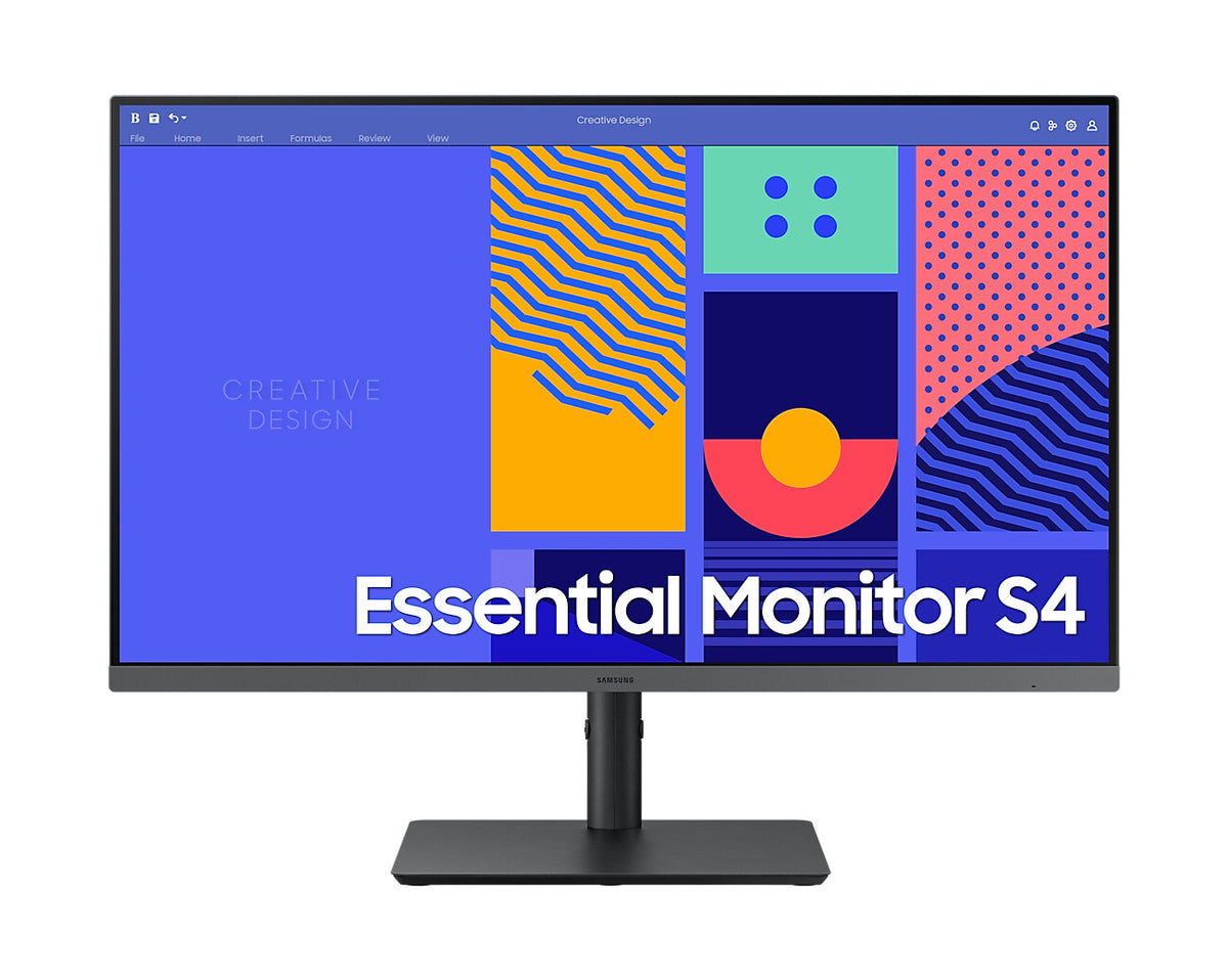 Samsung Essential Monitor S4 - 68.6 cm (27") - 1920 x 1080 pixels Full HD LED Monitor