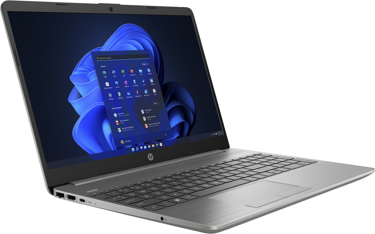 HP 250 G9 Laptop - 39.6 cm (15.6") - Intel® Core™ i7-1255U - 16 GB DDR4-SDRAM - 512 GB SSD Wi-Fi 6 - Windows 11 Pro - Silver