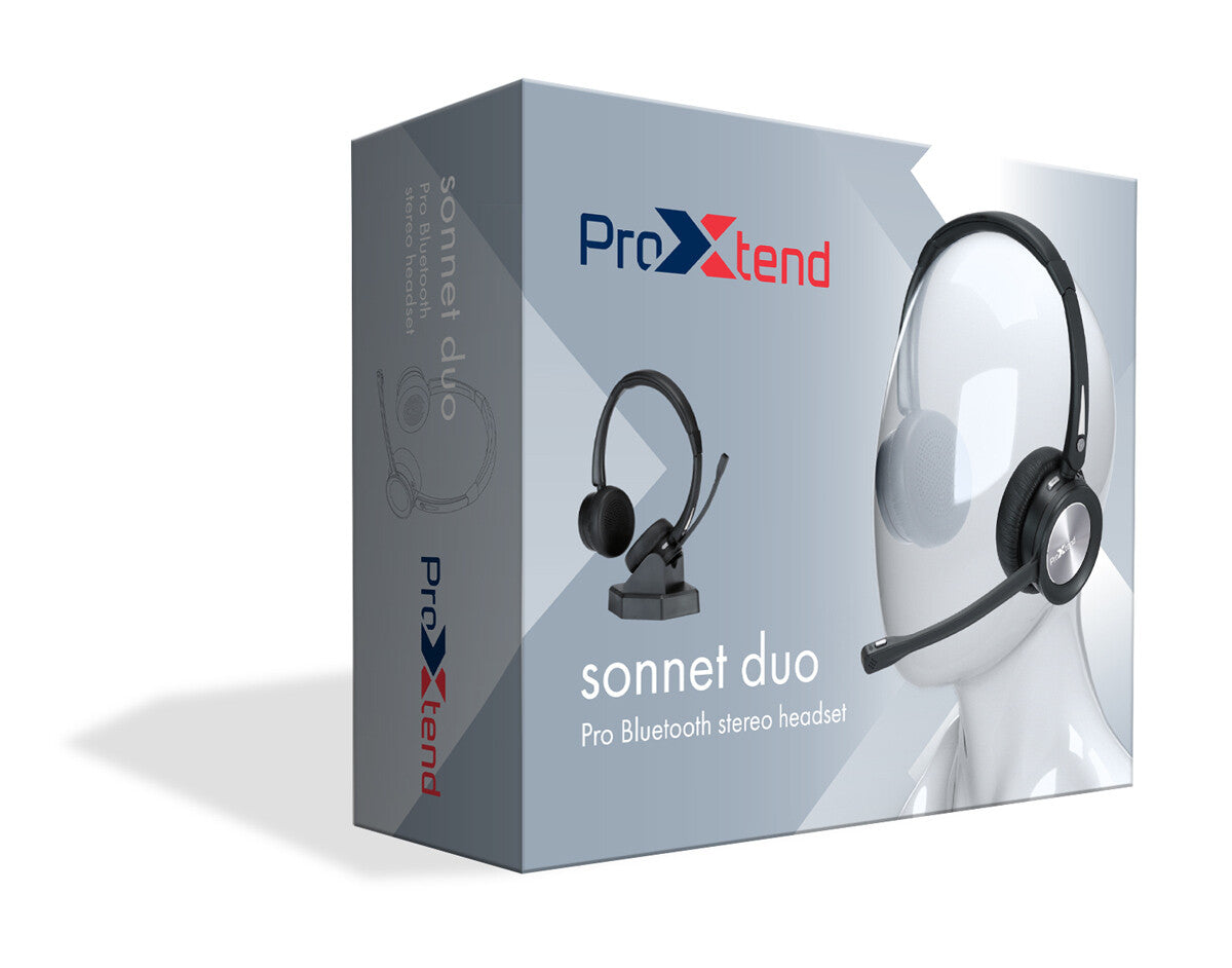 ProXtend Sonnet Duo - Wireless Bluetooth Headset