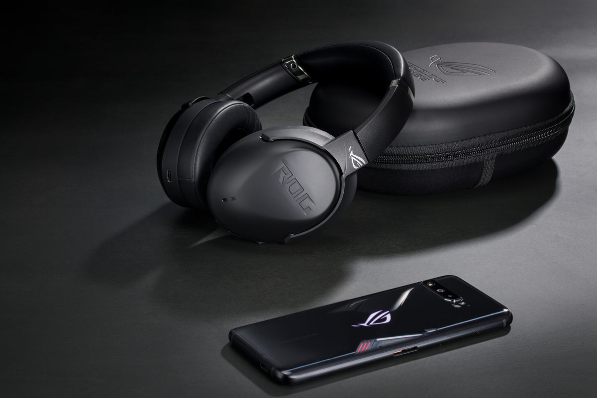 ASUS ROG Strix Go BT - Wired & Wireless Bluetooth Gaming Headset in Black