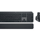 Logitech MX Keys S Combo -  RF Wireless + Bluetooth Mouse + Wireless QWERTY Italian Keyboard