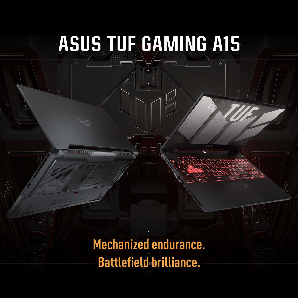 ASUS TUF Gaming A15 Laptop - 39.6 cm (15.6") - AMD Ryzen™ 7 6800H - 16 GB DDR5-SDRAM - 1 TB SSD - NVIDIA GeForce RTX 3060 - Wi-Fi 6 - Windows 11 Home - Grey
