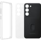 Samsung Frame Case for Galaxy S23 in Transparent / Black