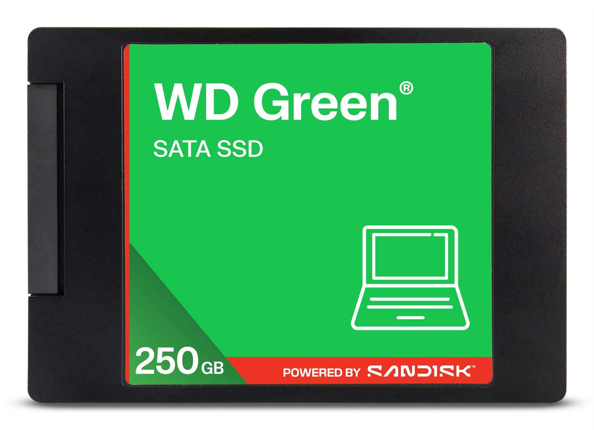 Western Digital Green WD ™ SATA SSD 2,5"/7 mm POWERED BY SANDISK 250 GB