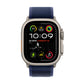 Apple Watch Ultra 2 GPS + Cellular - 49mm Natural Titanium Case with Blue Trail Loop - M/L